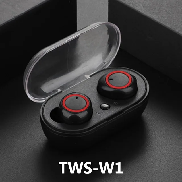 W1 TWS A6s Bluetooth 5,0 наушники стерео объемная беспроводная Bluetooth гарнитура спортивные фитнес беспроводные гарнитуры с зарядным устройством - Цвет: W1