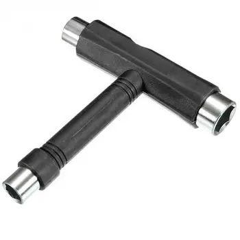 

Skateboard Tool Scooter Longboard T Shape Multifunctional Wrench Nuts Adjusting Tool Skate T-shape Adjustment Equipment 10.3x9cm