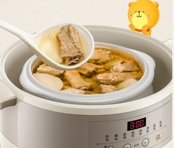 Household automatic large capacity porridge cooking utensils soup pot simmering multifunctional electric cooker J03