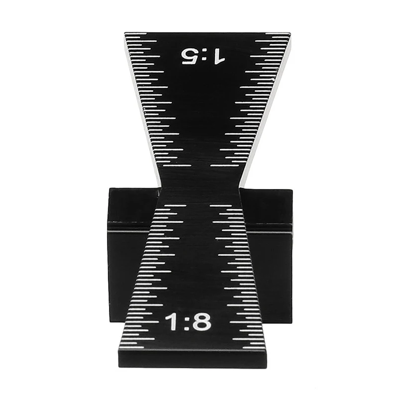 Ласточкин хвост джиг направляющая маркер алюминиевый сплав Scriber Деревянные Соединения Калибр деревообрабатывающий инструмент для продажи