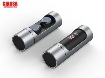 

TWS 5.0 with Digital Display Battery Charging Compartment K08 Wireless Bluetooth Headset Sports Technology Sense Lossless Music
