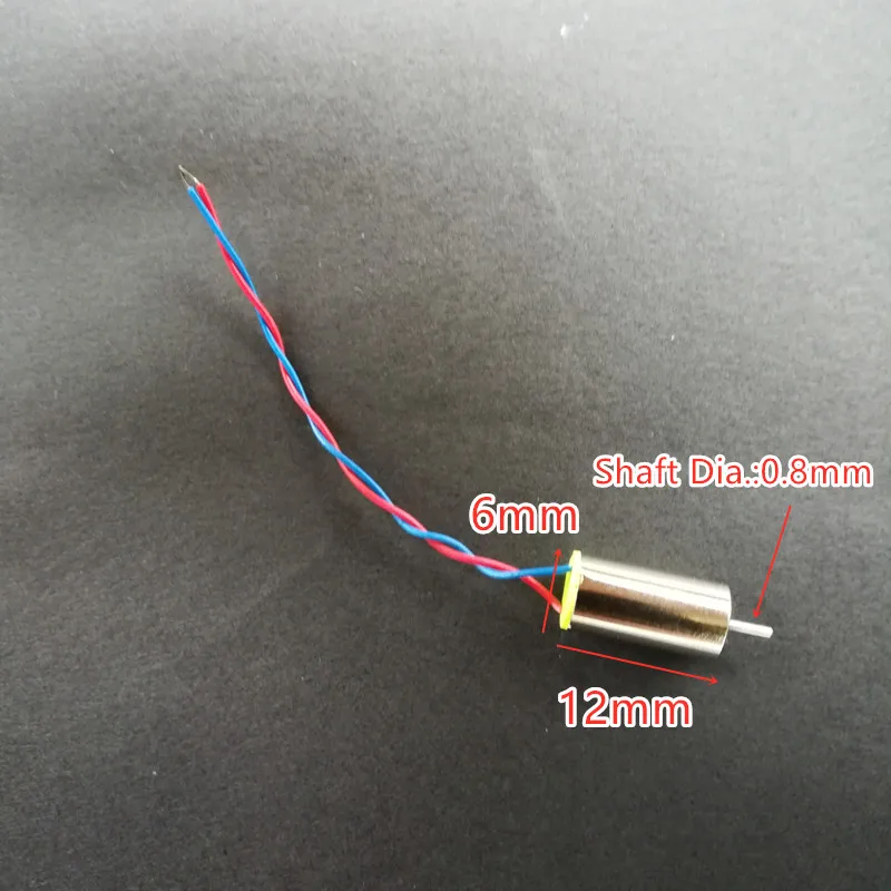 Motore Coreless 10x20 Mm 3.7V 50000 RPM Per Drone RC Giocattoli Fai Da Te