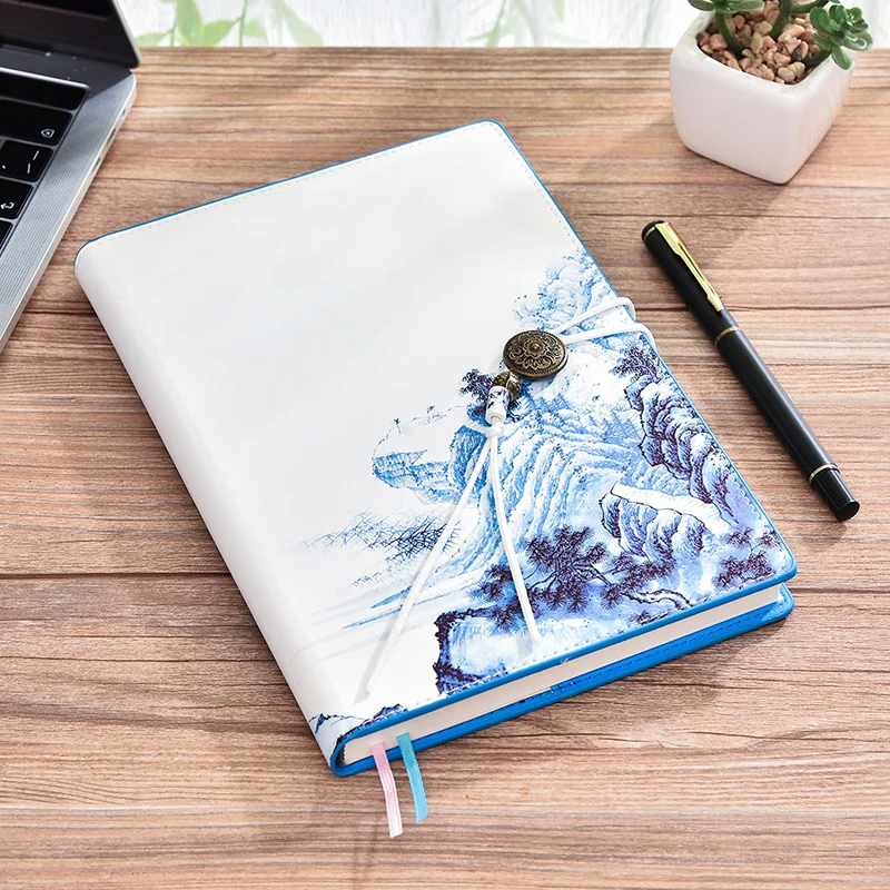 Chinese Style Notebook Simple Business A5 Thicken Literary Exquisite Vintage Notebook 1PCS Chinese Style Notebook Simple Business A5 Thicken Literary Exquisite Vintage Notebook 1PCS