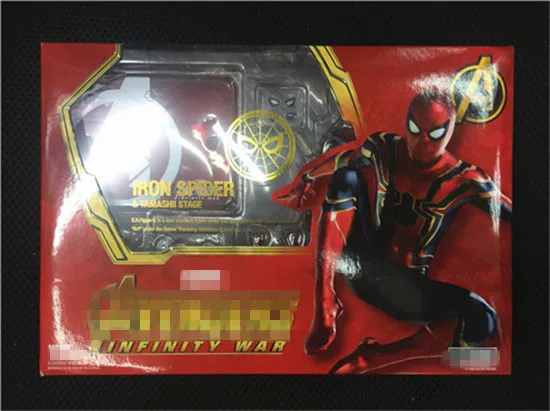 

Revenge 3 Unlimited War Spider-Man Deluxe Edition SHF Spider-Man Mobile Boxed Garage Kit Model