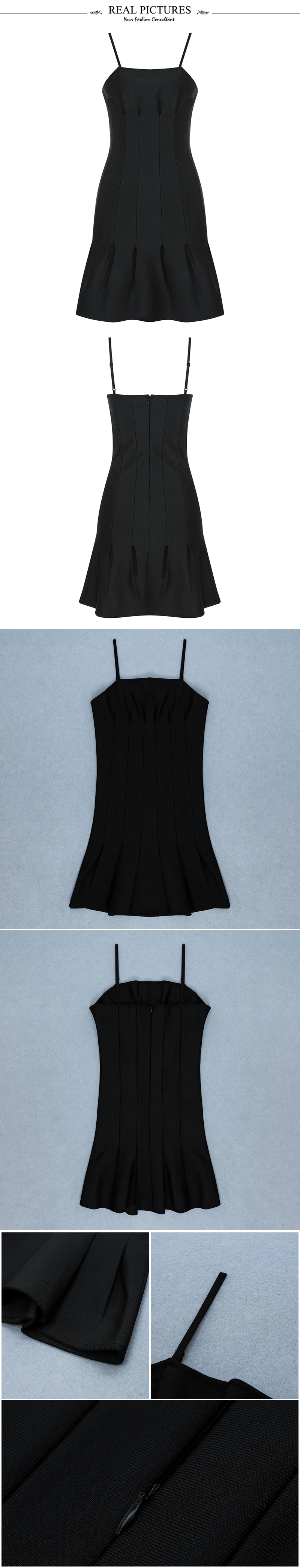 VC все Сексуальное Женское Платье с тонкими бретельками Vestidos Bottom Ruffles Bodycon женское праздничное платье-повязка знаменитости