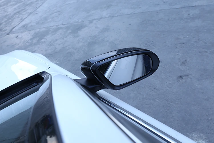 Для RHD и LHD для Mercedes Benz C W205 E W213 GLC-Class X253 S Class W222 ABS автомобиля зеркало заднего вида крышка отделка Аксессуары