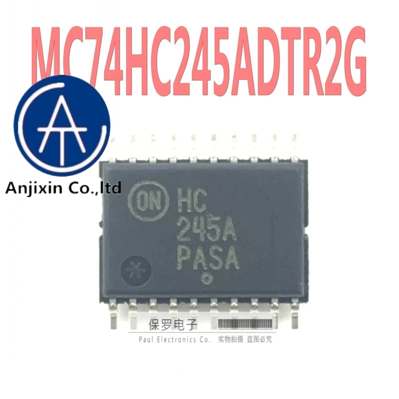 

10 шт. 100% оригинальный и новый трансивер MC74HC245ADTR2G HC245A TSSOP-20 патч действительный ассортимент товаров