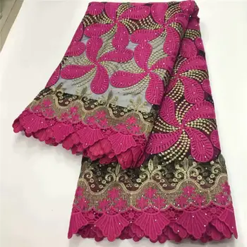 

5 Yards / lot 2020 Wholesales New Arrival French Lace Fabric for Wedding / party Dress African Mesh Lace Fabric JXW-104
