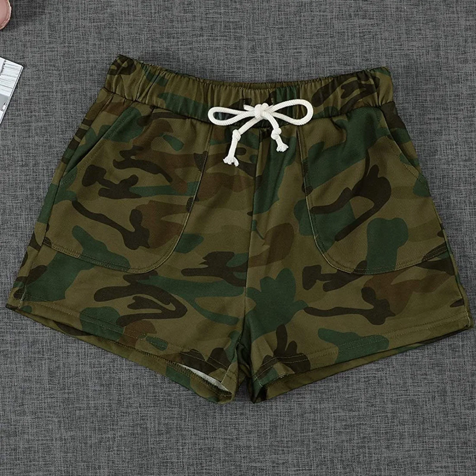 Fashion Camouflage Short Loose 