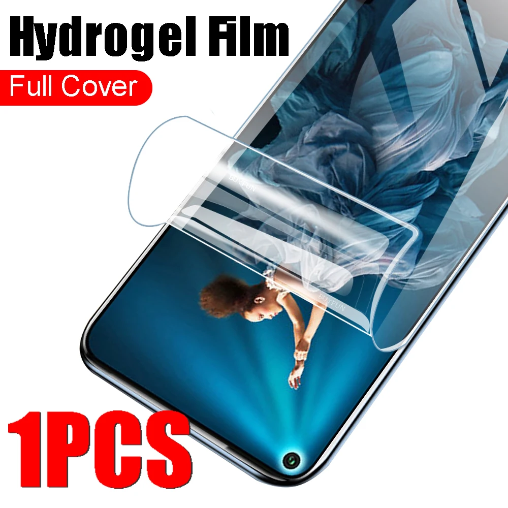 mobile screen guard 3-in-1 Full Cover Screen Front Back Hydrogel Film Not Glass For Huawei Honor 20 20Pro 20i Camera Lens Film For Honar 20s 20lite phone screen cover Screen Protectors