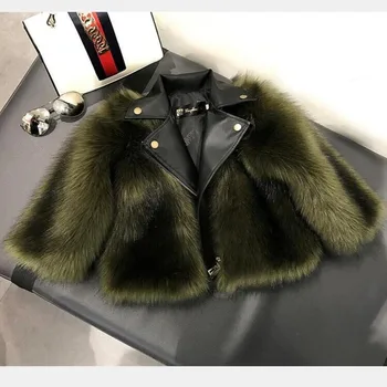 infant boy fur coat