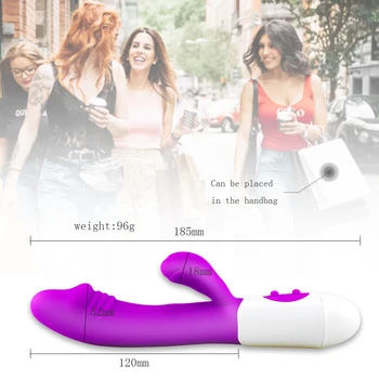 Rabbit Vibrator Realist Dildo Vibration Silicone Vagina Clitoris Stimulate AAA Batteries Erotic Sex Toy for Women Masturbator 2