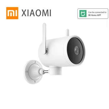 

2020 Xiaomi Outdoor Camera Waterproof IP66 WIFI Smart Webcam 270 Angle 1080P IP Cam Dual Antenna Signal Night Vision for MiHome