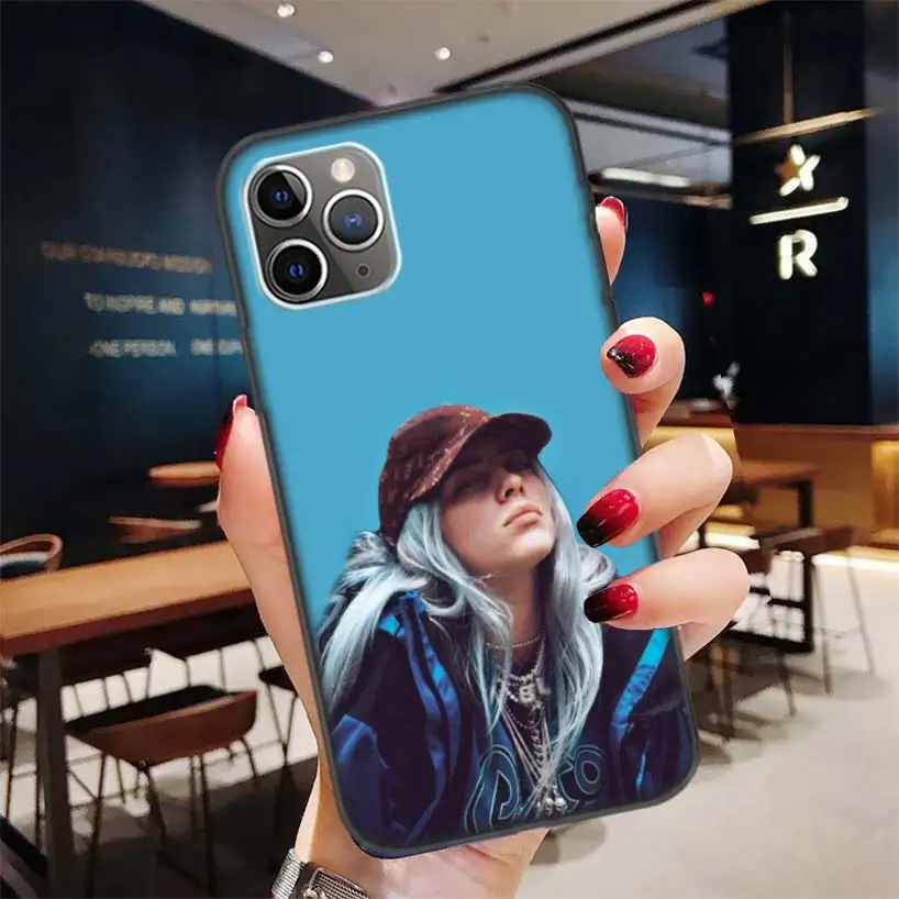 Where Do We Go Billie Macio Black Case for Apple iPhone 11 Pro XR 7 8 5