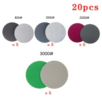 

50mm Sandpapers Power Tools Workshop Sander Parts 2 Wet Dry Sanding Pad
