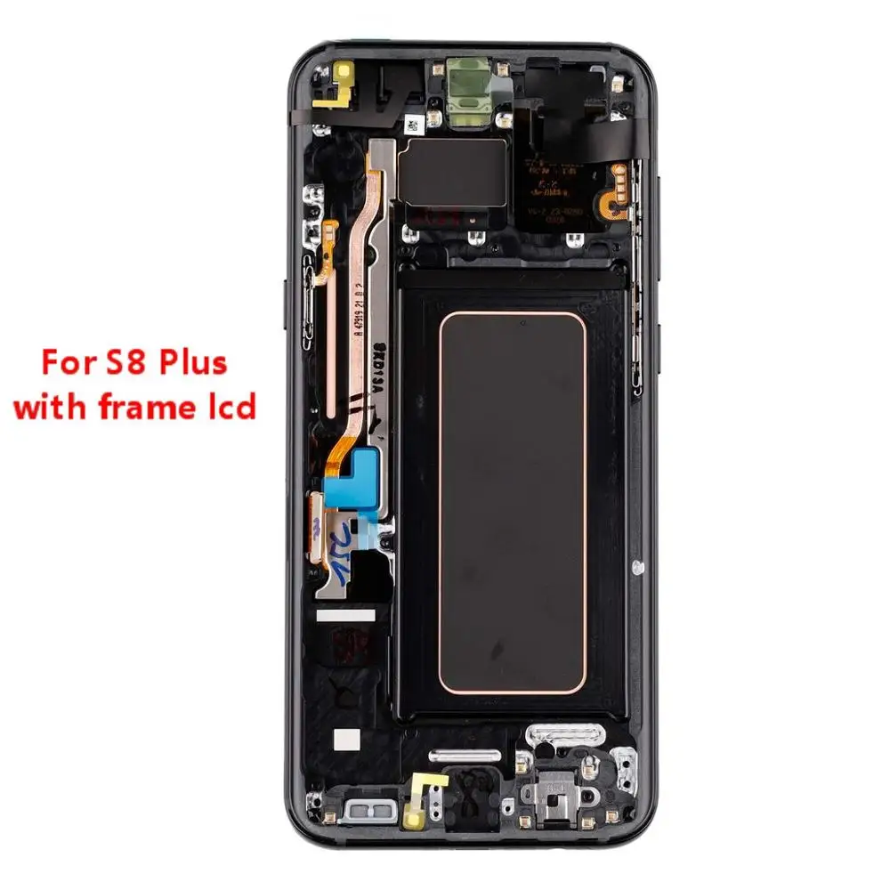 Для samsung Galaxy S8 S8+ G950A G950U G950F S8 Plus G955 G955F Super Amoled+ много точек ЖК-дисплей с сенсорным экраном дигитайзер