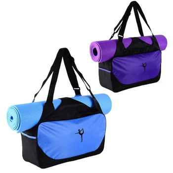 

New 48x24x16cm High-capacity Yoga Mat Backpack Canvas Waterproof Yoga Bag Outdoor Handbag Sports Fitness Bags