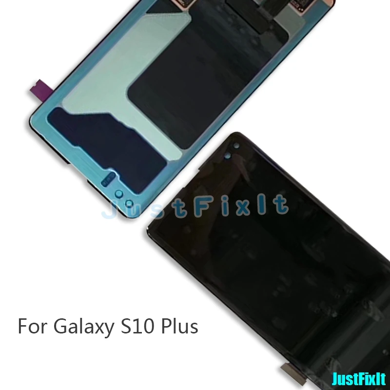 Для SAMSUNG Galaxy S10E S10 G9730 дисплей S10+ Plus G9750 кодирующий преобразователь сенсорного экрана в сборе ЖК-дисплей