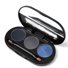 Музыкальный цветок, 3 цвета, гелевая подводка для глаз, водостойкий и грязеотталкивающий косметический набор, подводка для глаз, набор для макияжа