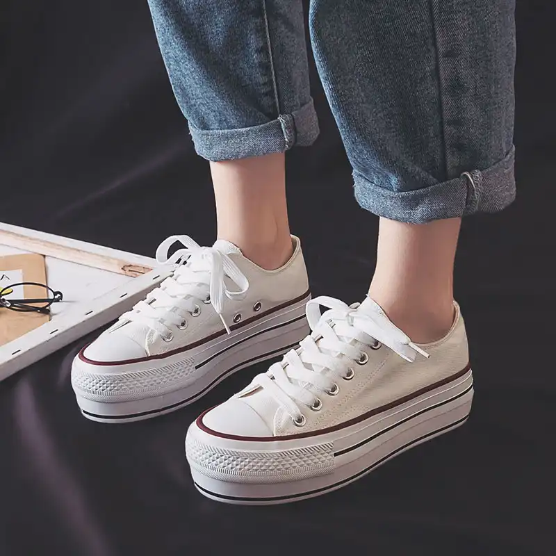Zapatillas De Lona Mujer Con Plataforma Hot Sale, UP TO 66% OFF |  www.bravoplaya.com