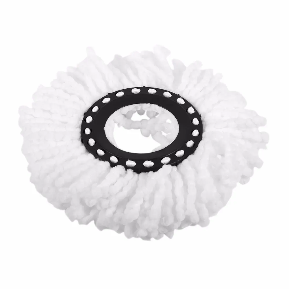 Home Use Super Soft Microfiber Home Cleaning Floor Mop Heads 360 Degree Rotation Cleaning Replacement Round Floor Mops