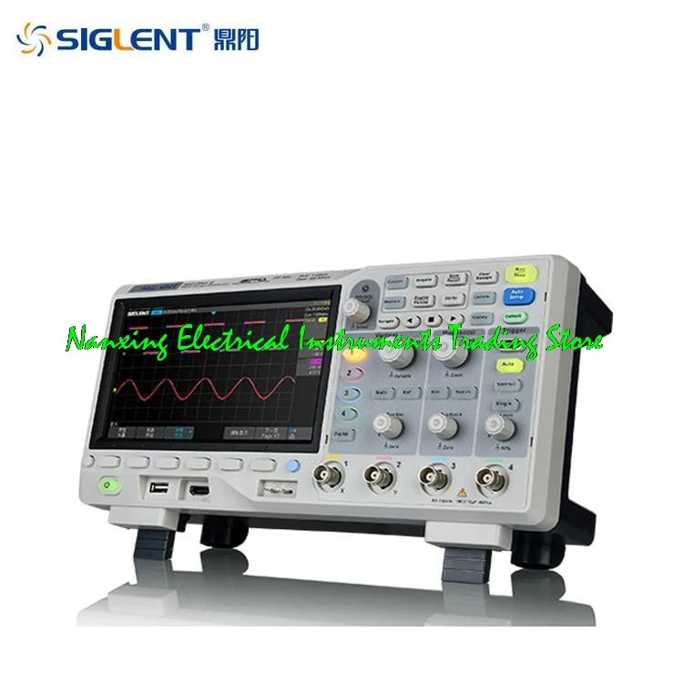

Осциллограф, 200 МГц, 2 канала, 1GS/s, USB, 7 "TFT LCD дисплей