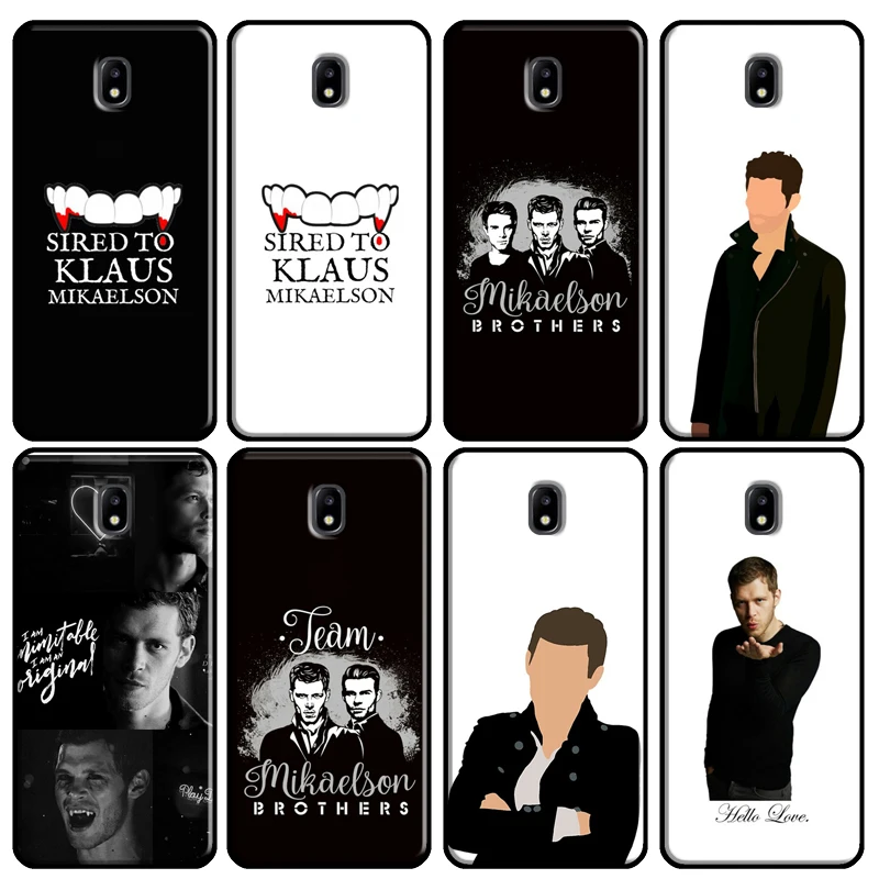 Klaus Mikaelson Vampire Diaries Cover For Samsung Galaxy J1 J3 J4 J5 J6 J7 2016 2017 A3 A5 A6 A8 A9 J2 Core J8 2018 | Мобильные