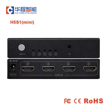 

4K HDMI Switch 3 in 1 Out 3 Port HDMI Switcher Selector Supports 3D HDCP HDMI 1.4 HDR For Fire Stick HDTV PS4 Game Consoles PC