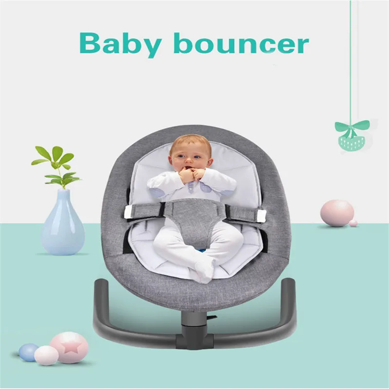 Chaise à bascule pour bébé en aluminium | Balançoire pour nouveau-né, panier de couchage pour nourrissons, berceau automatique pour tout-petits