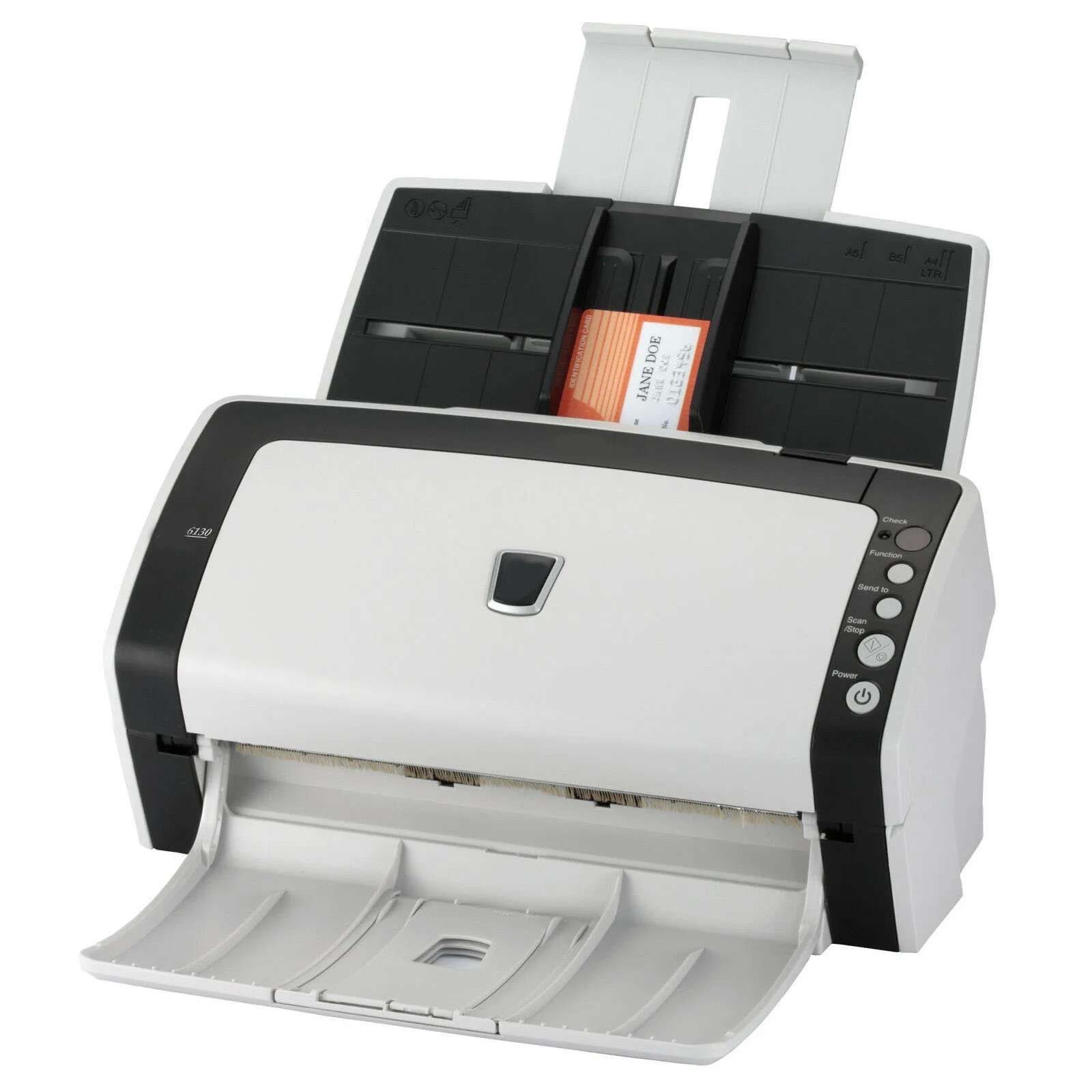 Refurb Scanner Adatto Per Fujitsu Fi-6130 Desktop Duplex Colore Pa03540-B965 Adattatore A/C