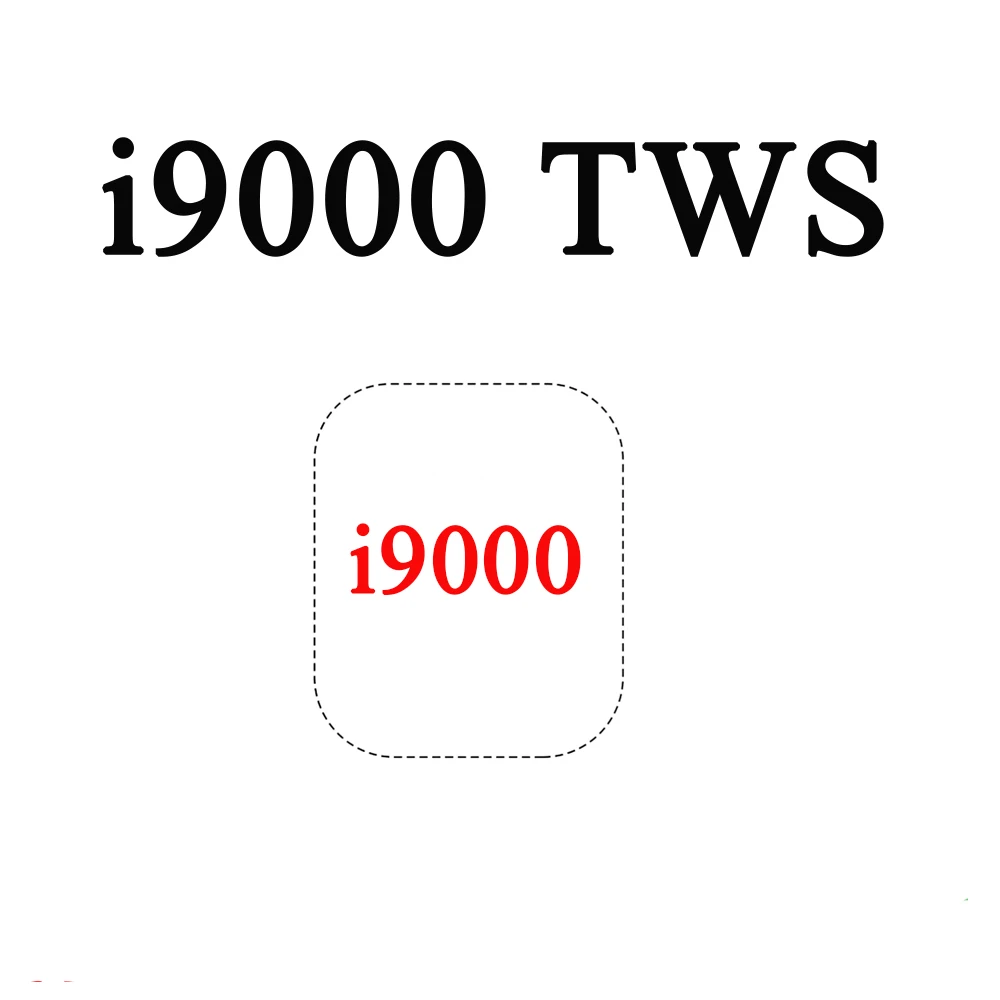Original i9000TWS wireless bluetooth headset suitable for all smartphones