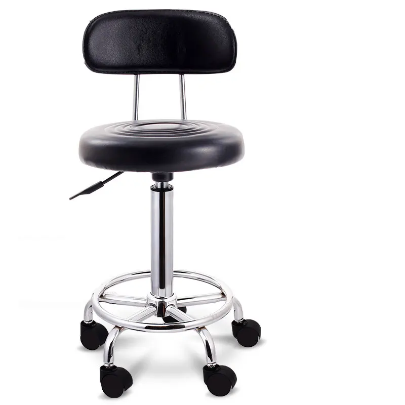 Backrest Барный стул может Лифт вращающийся Поворотный безопасный газ стержень несколько вариантов, необходимые для дома люди любят - Цвет: Backrest