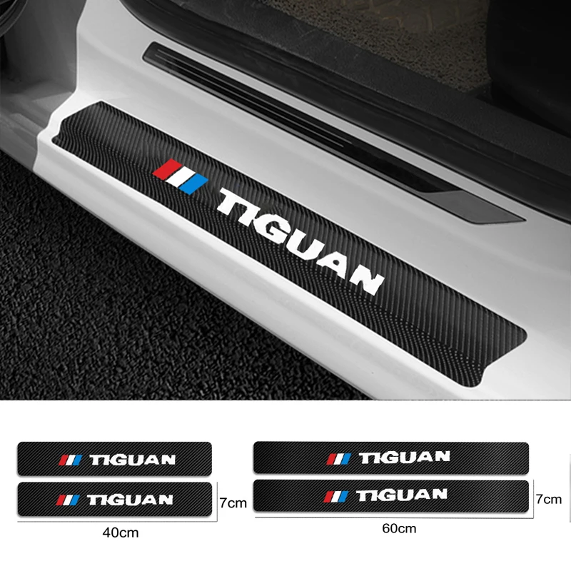 Автомобильная наклейка для Volkswagen VW tiguan 2018 2019 4 шт. протектор автомобильного