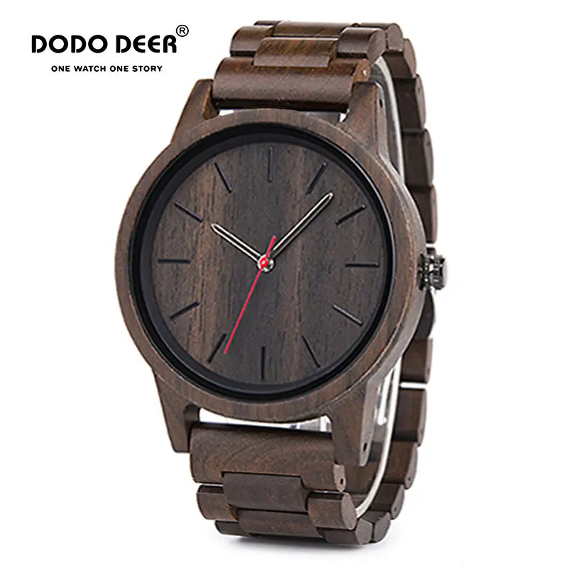 DODO олень 2019 relogio masculino часы Для мужчин деревянные onlar kol saati кварцевые s наручные