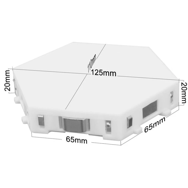 US $4.65 NEW LED Quantum Light Touch sensor Sensitive Modular Light Wall Lamp Night Lamp Creative Decoration LED night light