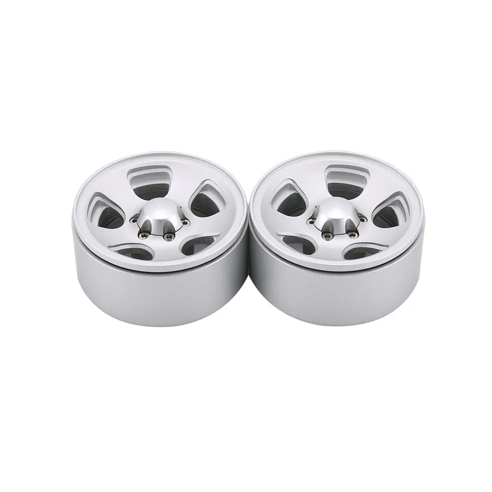 

1Pair/2Pairs Alloy 1.9 CNC Beadlock Wheels Rims for 1/10 RC Crawler Axial SCX10 SCX10 II 90046 Traxxas TRX4 D90 CJGLG0022