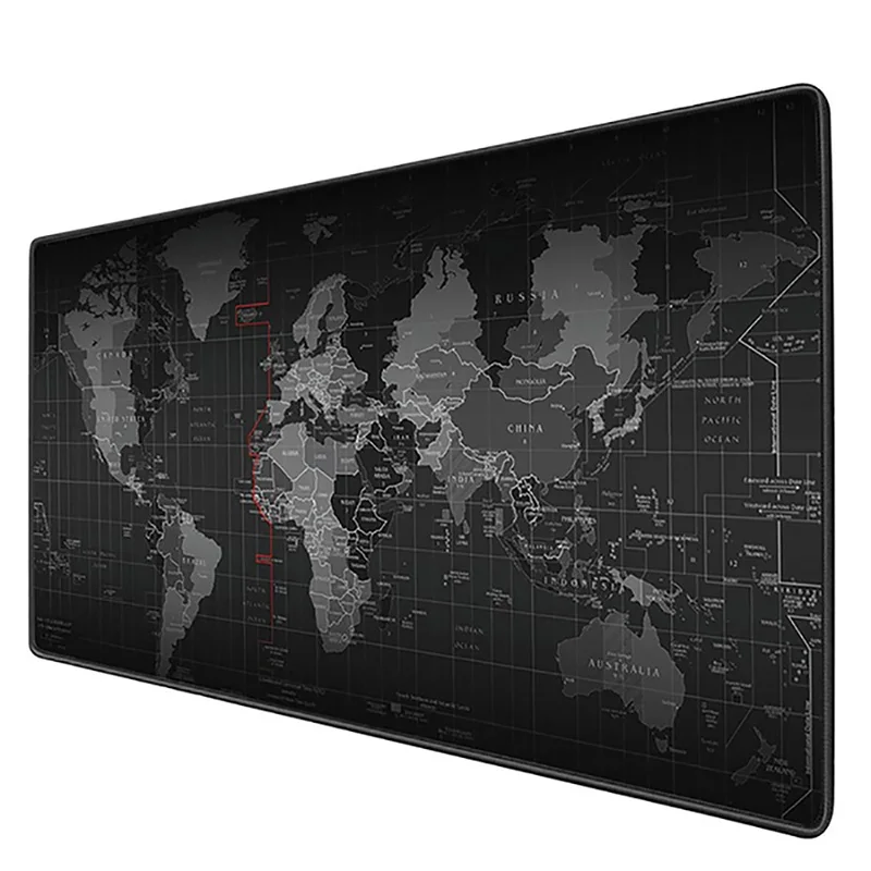 

Large size gaming mouse pad computer laptop world of map mouse pad extend pc muismat keyboard play mat table alfombrilla raton