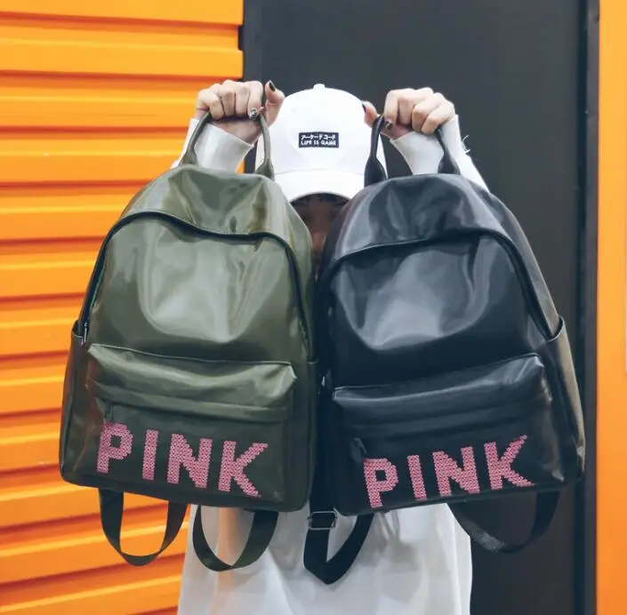 Новая школьная мужская сумка rugzaki, mochila feminina, plecak, дорожная сумка zaino, розовая сумка, рюкзак с блестками