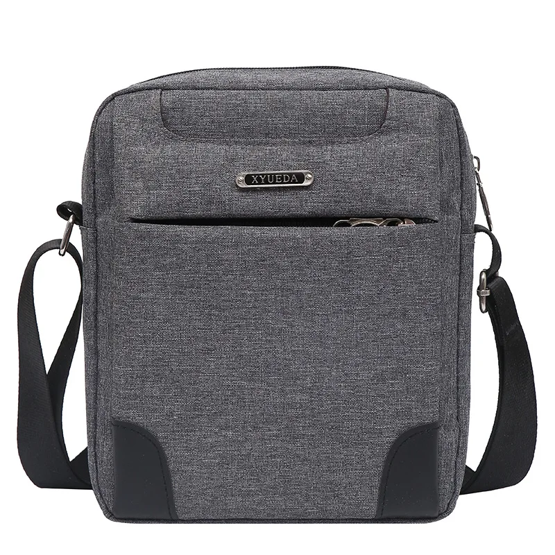 

New Style Snowflakes Cloth Men Business Shoulder Bag Oxford Cloth Casual Over-the-shoulder Bag