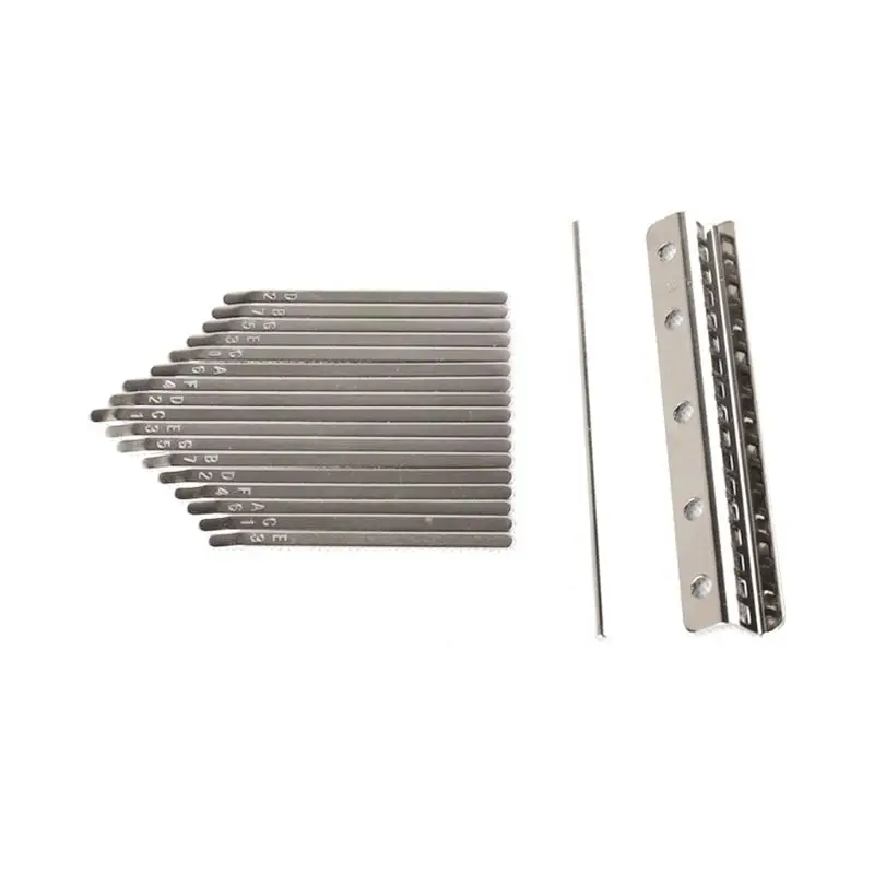 Kalimba 17 ключей DIY «пианино для больших пальцев» ключи надписи запасные части(17 клавиш) Q6PB