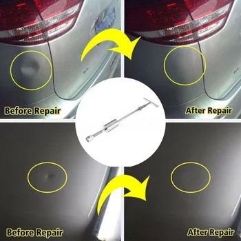 

Car Auto Body Paintless Dent Removal Repair T Bar Tool Puller Lifter With Tabs