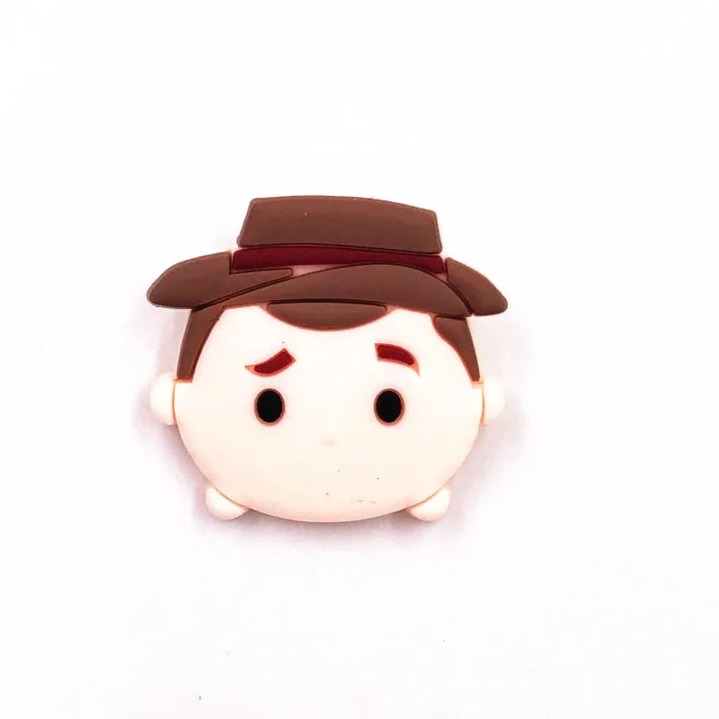 1 шт. серия игрушек Базз Вуди майка Mr. Q мультяшный значок ПВХ монстр Броши Булавки на кронштейн обувь шарф Пряжка Брошь кавайная