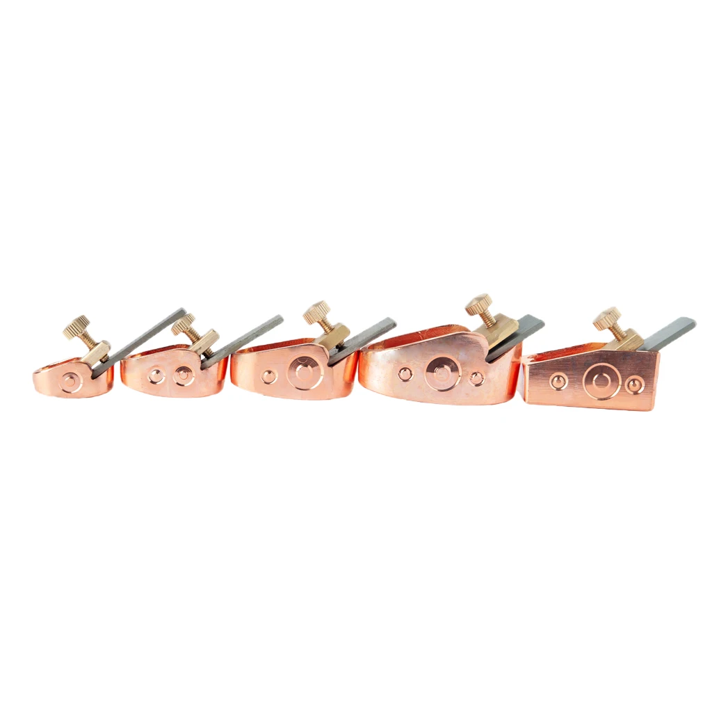 

5pcs Woodworking Violin Plane Cutter Brass Luthier Tool for Violin Viola Accessories