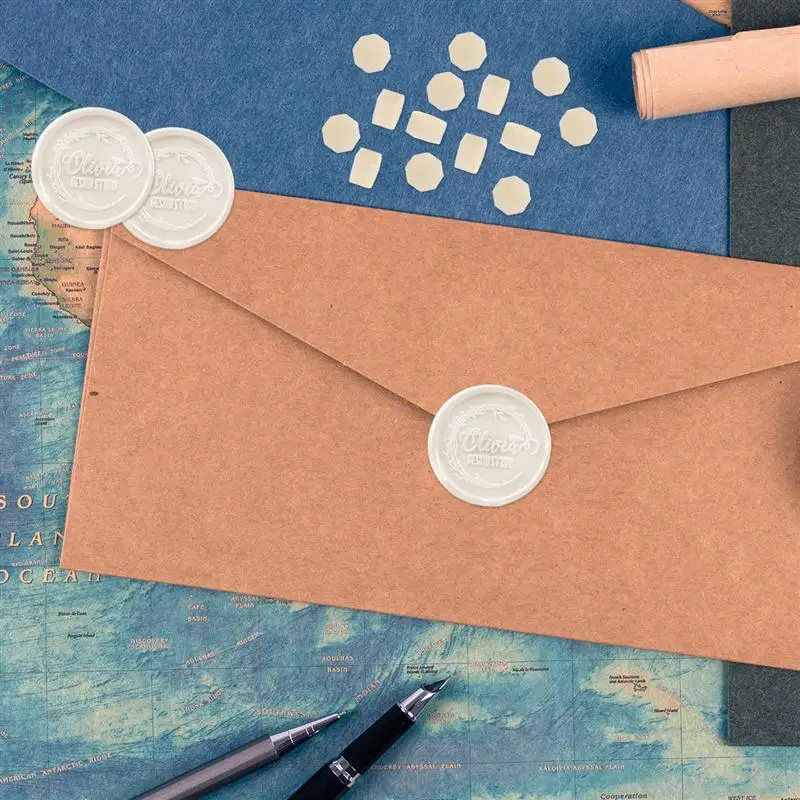 200 шт. восьмиугольные бусины для запечатывания воска|Штампы и печати| |