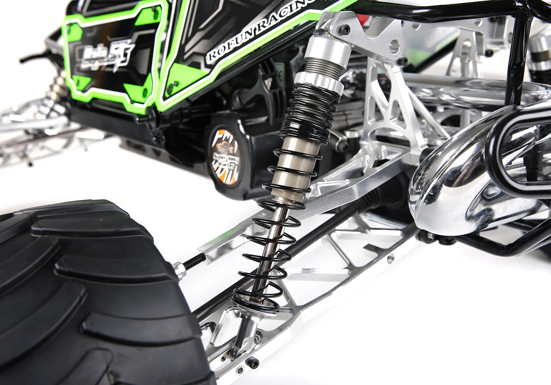 45CC газовый двигатель с широким корпусом и большой ногой для гонок по бездорожью RC 2WD грузовик для 1/5 ROFUN Baja 5TS-MAX с BAJA-MAX комплект для переоборудования
