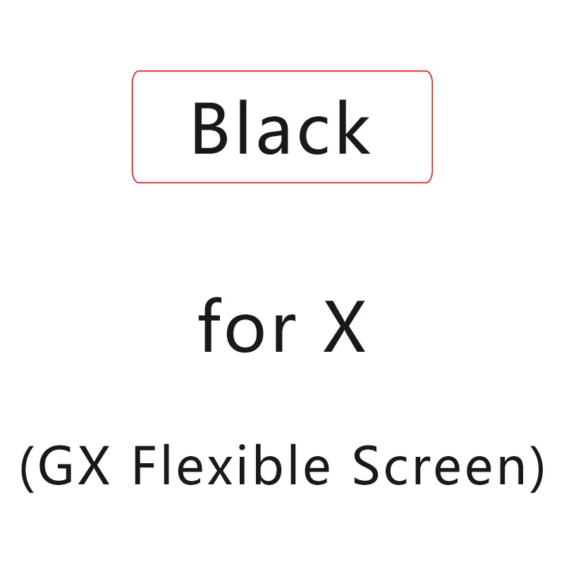 X - GX Flexible ЖК-экран для мобильного телефона для iPhone XR экран X ЖК-дисплей для iPhone XS Max XS OLED экран Замена экрана - Цвет: X - GX Flexible