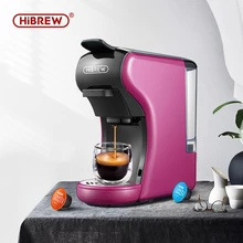 Máquina de café expreso HiBREW 3 en 1 multifunción; Cafetera, cafetera Espresso, máquina de café cápsula Dolce gusto,