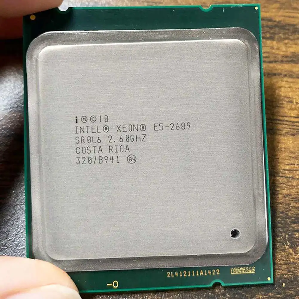 Intel Xeon Lga 2011 2.6 Ghz 8 Núcleo 16 Threads Processador Cpu Adequado X79 Placa-mãe e5 2689 E5-2689