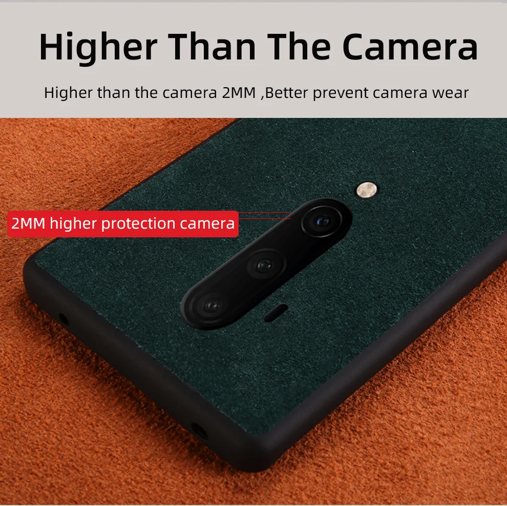 Чехол для телефона One plus 7T Pro из натуральной коровьей замши, чехол для телефона One plus 7T 7 Pro 7 6 6T 360, защитный чехол