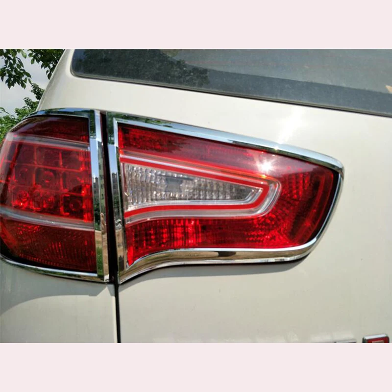 Применение только для 2009-16 Kia sportager головной светильник рамка Задний светильник рамка декоративный светильник полосы специальные аксессуары